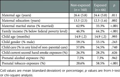 Prenatal marijuana exposure and visual perception in toddlers: Evidence of a sensory processing deficit